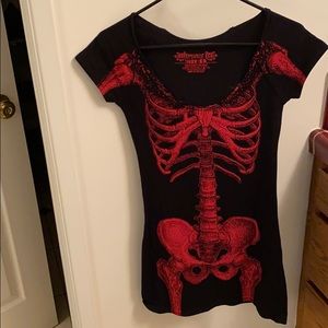 Skeleton dress